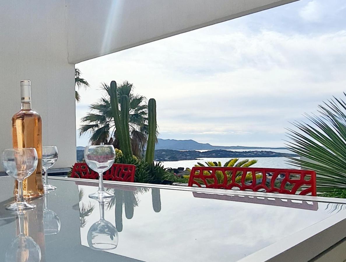 Magnifique Appartement Vue Mer - Grande Terrasse Et Piscine Бандоль Экстерьер фото