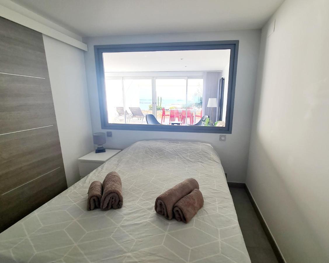 Magnifique Appartement Vue Mer - Grande Terrasse Et Piscine Бандоль Экстерьер фото